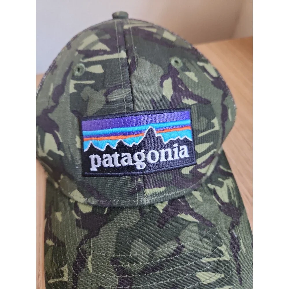Patagonia Camo-Print Adjustable Trucker Hat Cap